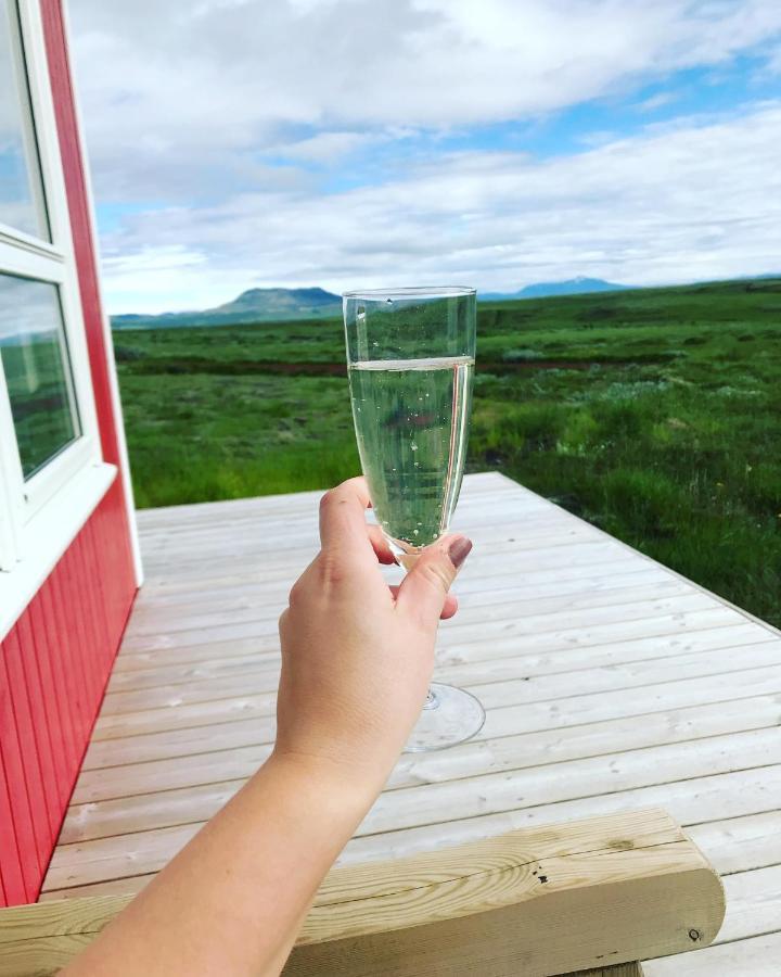 Blue View Cabin 1B With Private Hot Tub Reykholt  Exteriér fotografie