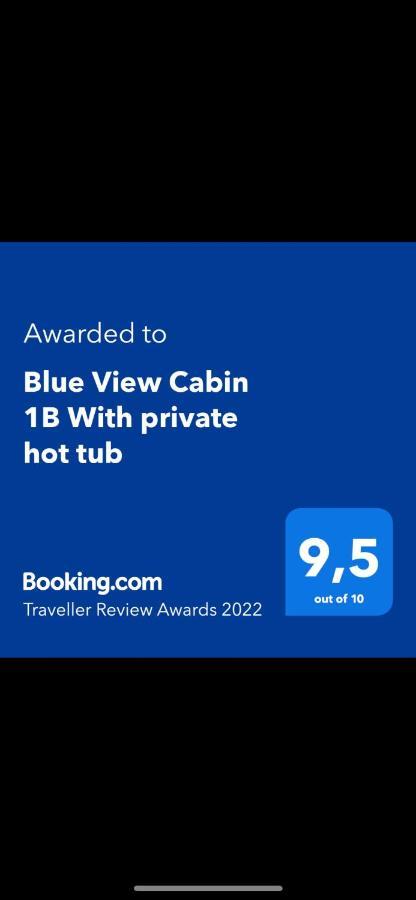 Blue View Cabin 1B With Private Hot Tub Reykholt  Exteriér fotografie